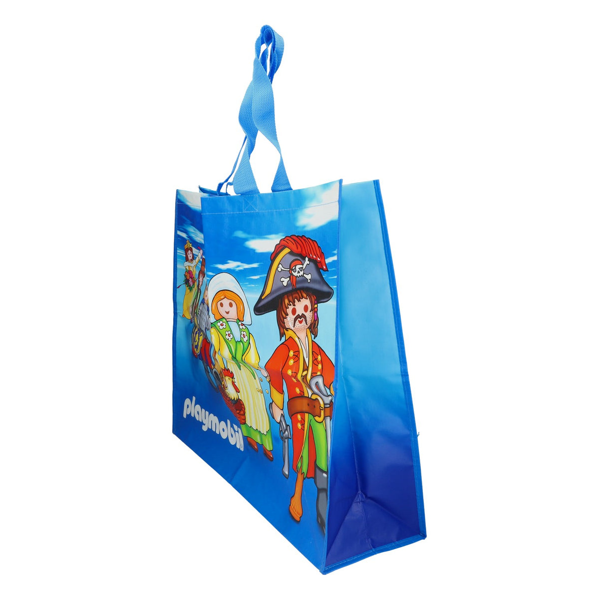 Borsa da trasporto Playmobil XXL, borsa della spesa blu, nuova, per giocattoli e shopping – Vista 3