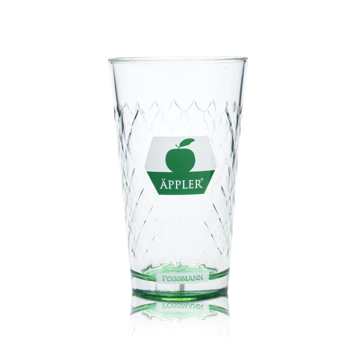 Possmann Bicchiere da sidro 0,25 l Bicchiere sagomato Willi Tazza verde Bicchiere da sidro Birrificio