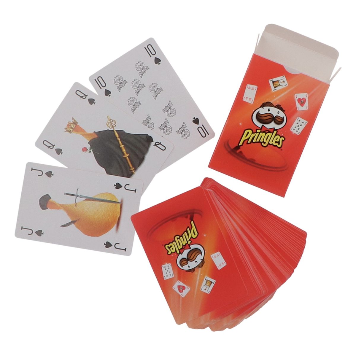 Pringles Gioco di carte Pokerset Skat Carte da gioco Serata giochi Collezionismo Merchandising
