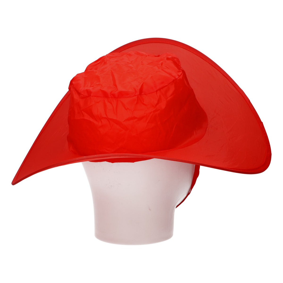 Cappello da festa Quicky con liquore, pieghevole, rosso, con custodia da tasca, per festival e addio al nubilato/celibato – Vista 4
