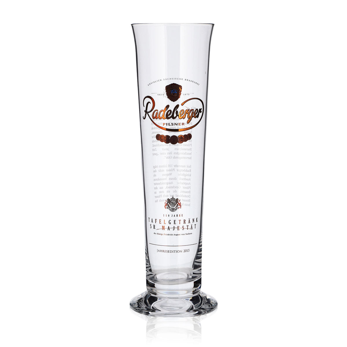 Bicchiere da birra Radeberger Bicchiere da collezione Bicchieri Tulipano Edizione annuale 2015 Stange