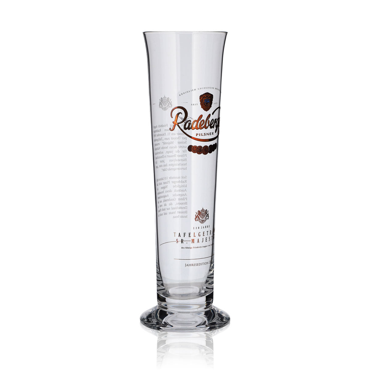 Bicchiere da birra Radeberger Bicchiere da collezione Bicchieri Tulipano Edizione annuale 2015 Stange – Vista 2