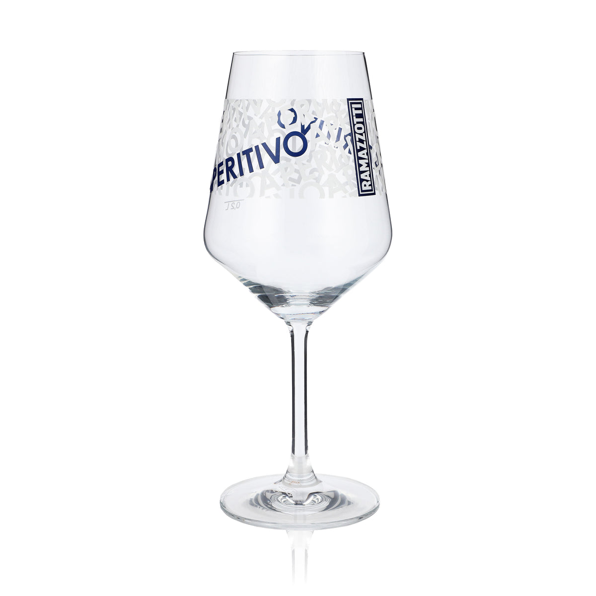 Ramazzotti Liquore Bicchiere 0,2 l Bicchieri con stelo Cocktail Bicchiere da vino Aperitivo Stampa – Vista 2