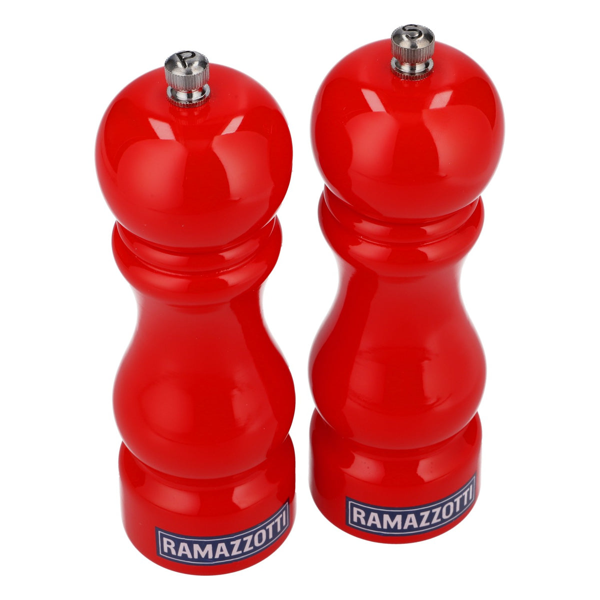 Ramazzotti Liquore Macina sale e pepe Macina in ceramica Rosso Piccolo – Vista 3
