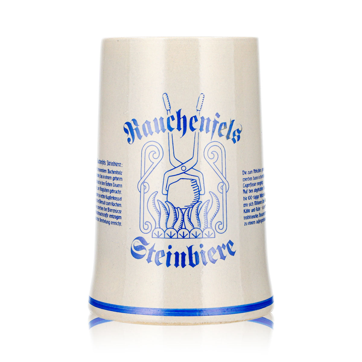 Bicchiere da birra Rauchenfels, boccale in terracotta da 0,3 l, boccale da birra, boccale in terracotta, birra in boccale – Vista 2