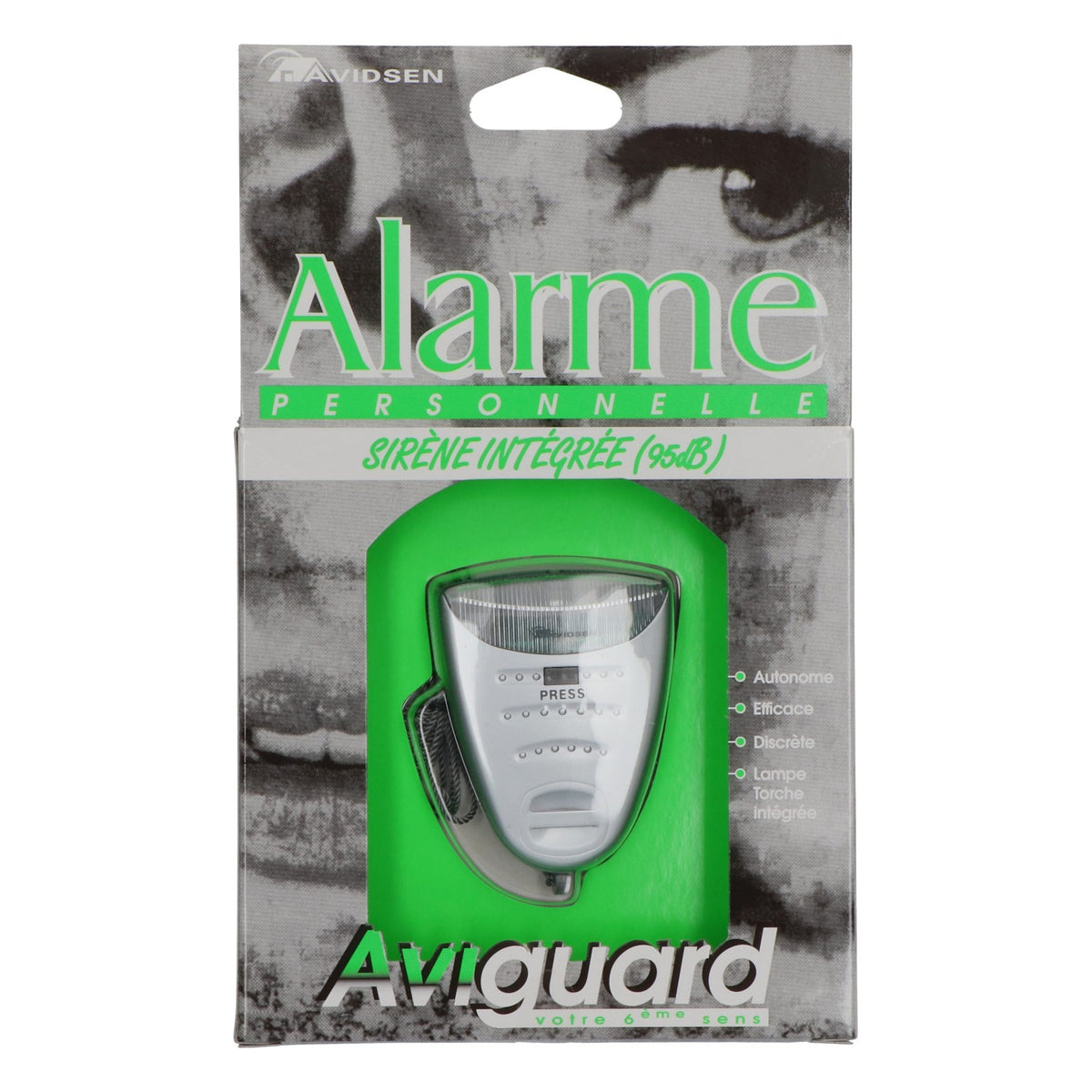 Ravidsen  Aviguard Allarme personale 90db Luce Borse a mano Forma angolare – Vista 4