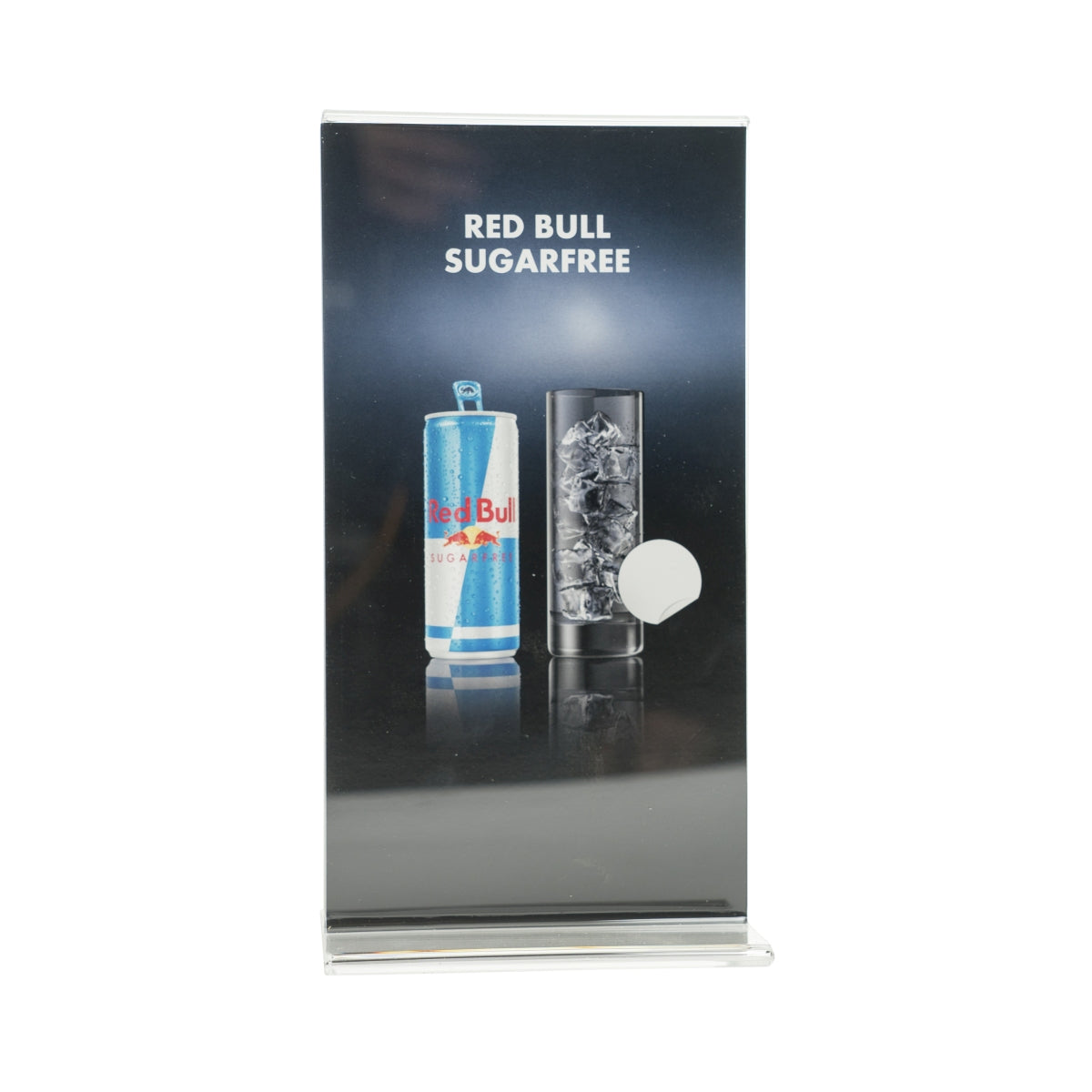 Red Bull Energy Espositore da tavolo Portacartoline in plastica Menu da tavolo Gastro Bar – Vista 2