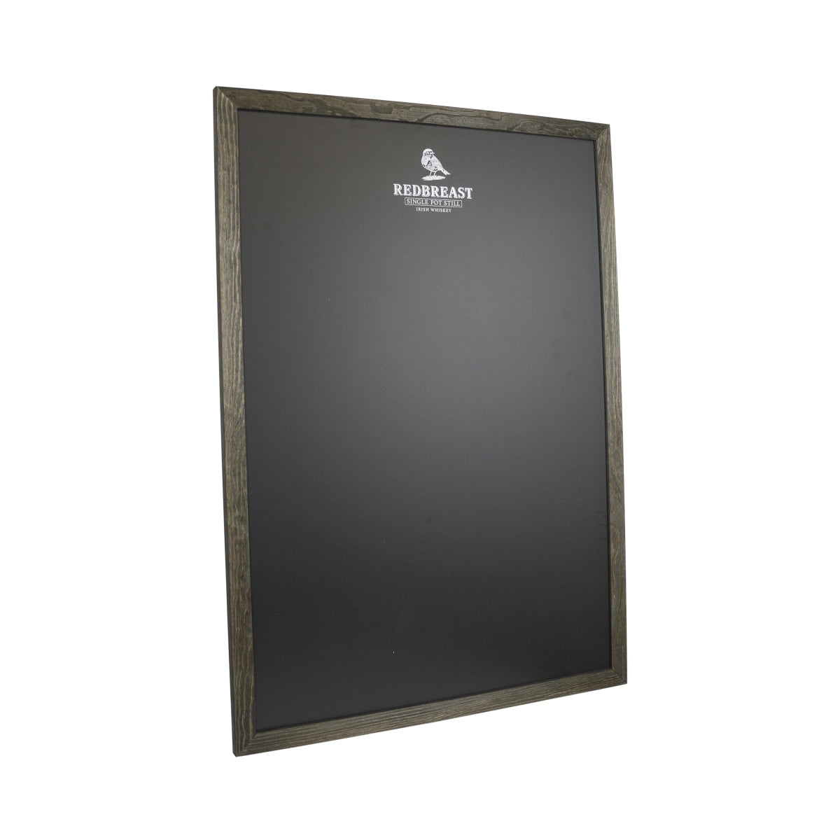 Lavagna in legno Redbreast Whiskey 84x60 con cornice in legno Menu Gastro Board Cartello da parete – Vista 2