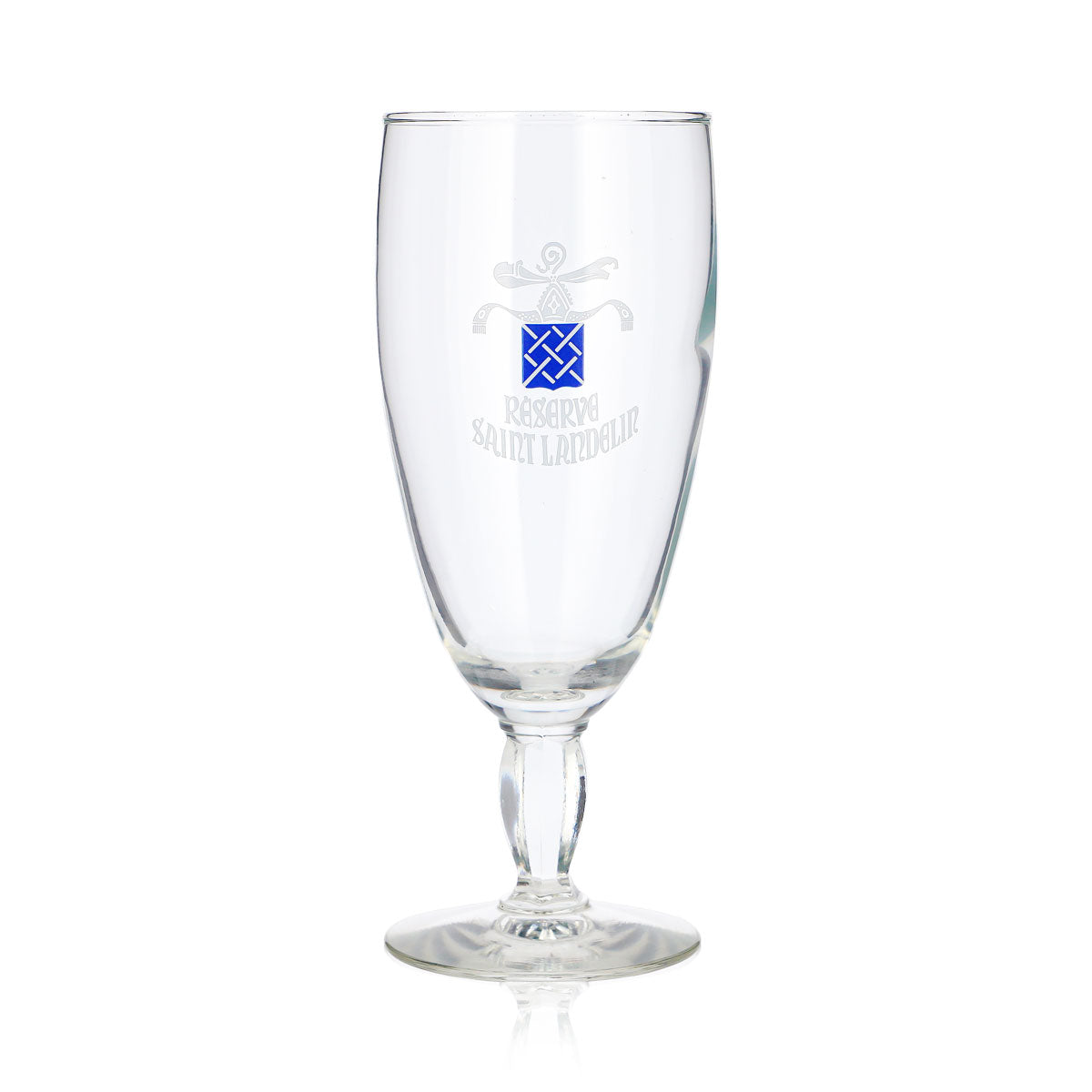 Bicchiere da birra "Réserve Saint Landelin" a forma di coppa – Vista 2