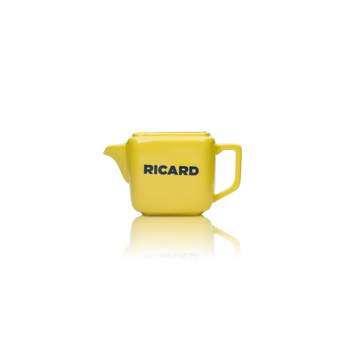 Ricard Anisette Caraffa 0,2 l Brocca Tazza Bicchieri Versatore Ceramica giallo