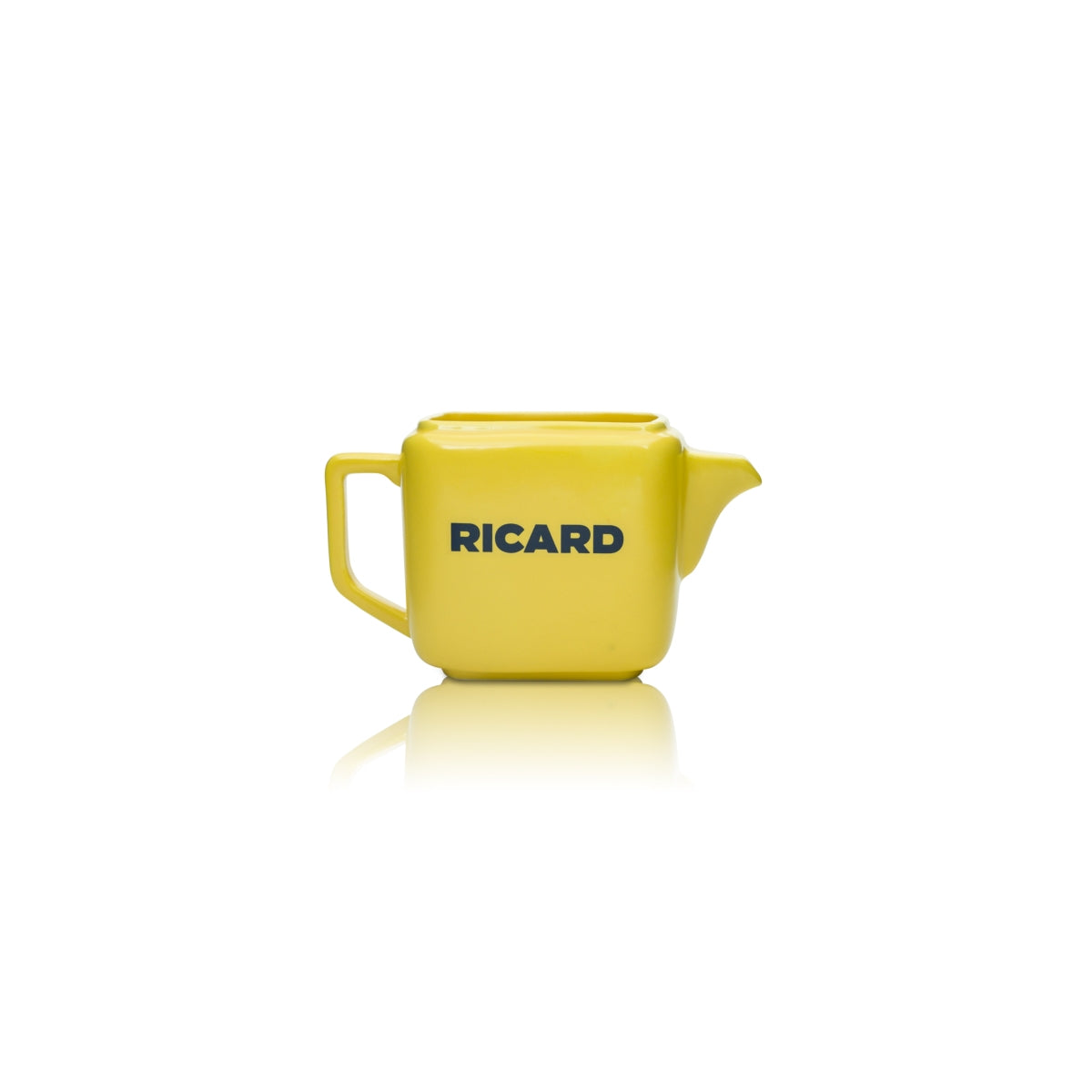 Ricard Anisette Caraffa 0,2 l Brocca Tazza Bicchieri Versatore Ceramica giallo – Vista 2