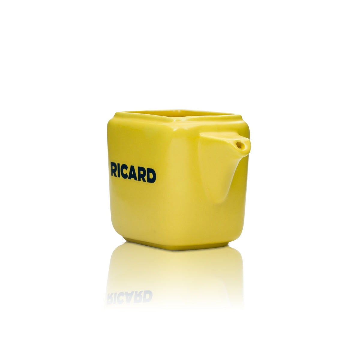 Ricard Anisette Caraffa 0,2 l Brocca Tazza Bicchieri Versatore Ceramica giallo – Vista 3