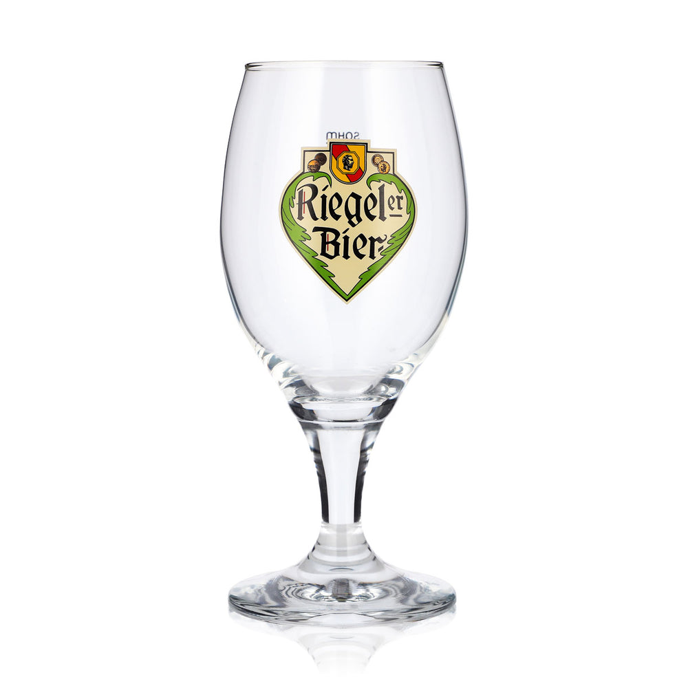 Bicchiere da birra Riegele da 0,3 l, modello "Pokal Sahm"