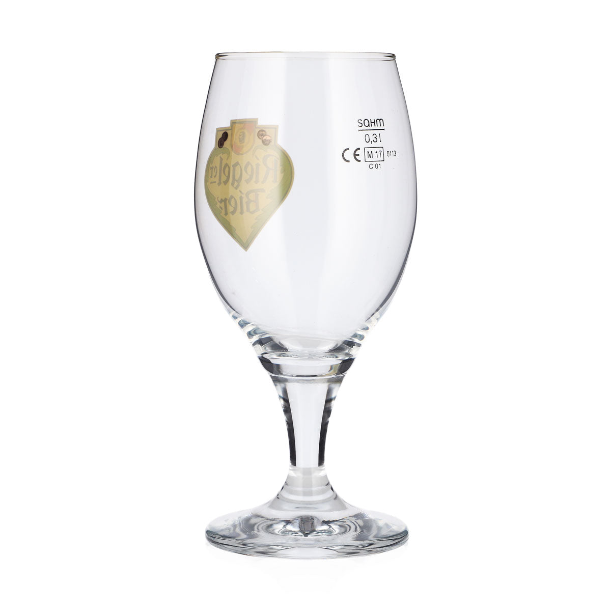 Bicchiere da birra Riegele da 0,3 l, modello "Pokal Sahm" – Vista 3