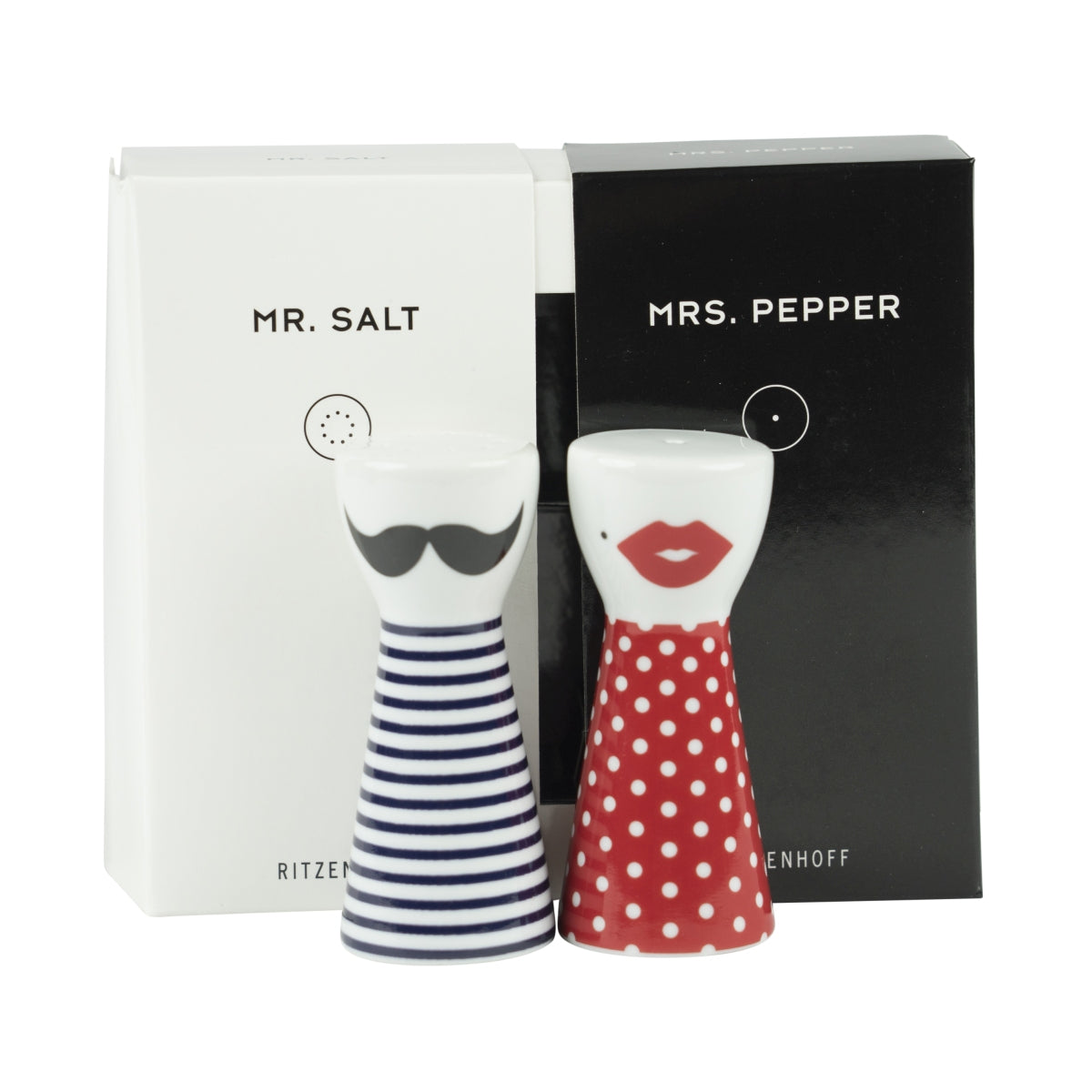 Ritzenhoff Mr. Salt Mrs. Pepper Spargitore Sale Pepe Spezie Cucina Pietro Chiera – Vista 4