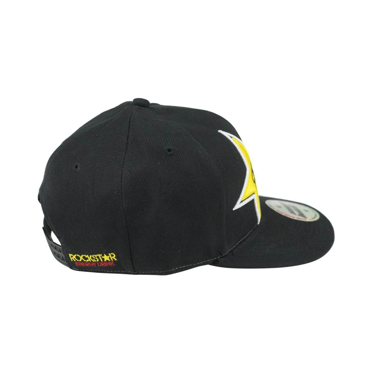 5x Cappellino Rockstar Energy Cap Snap Basecap Back Cappellino nero Unisex BMX – Vista 3