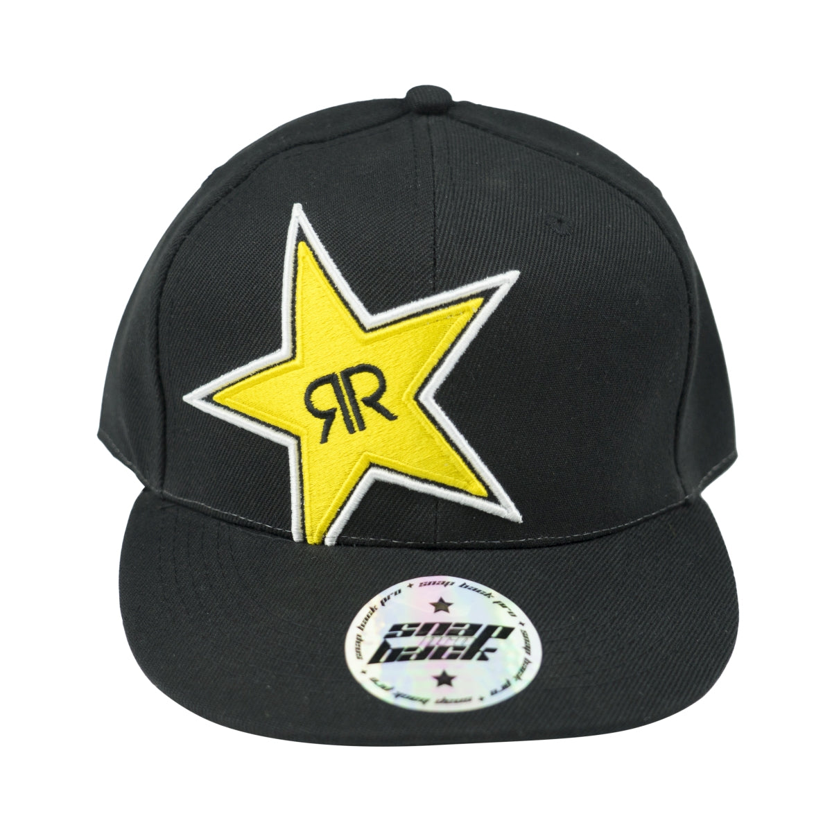 Rockstar Energy Cappellino Snap Back Nero Unisex Regolabile BMX – Vista 4