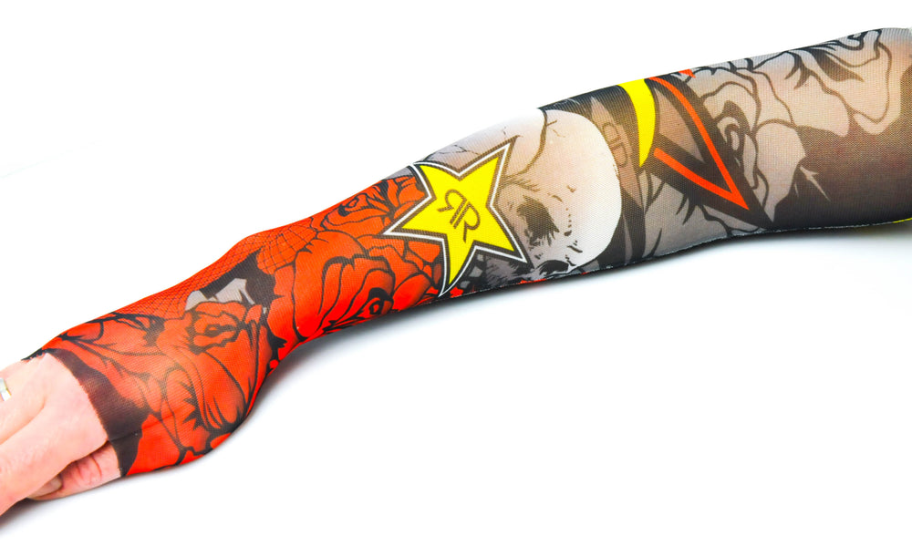 Rockstar Energy Tattoo Calza da braccio Calza da braccio Manica da braccio Pike