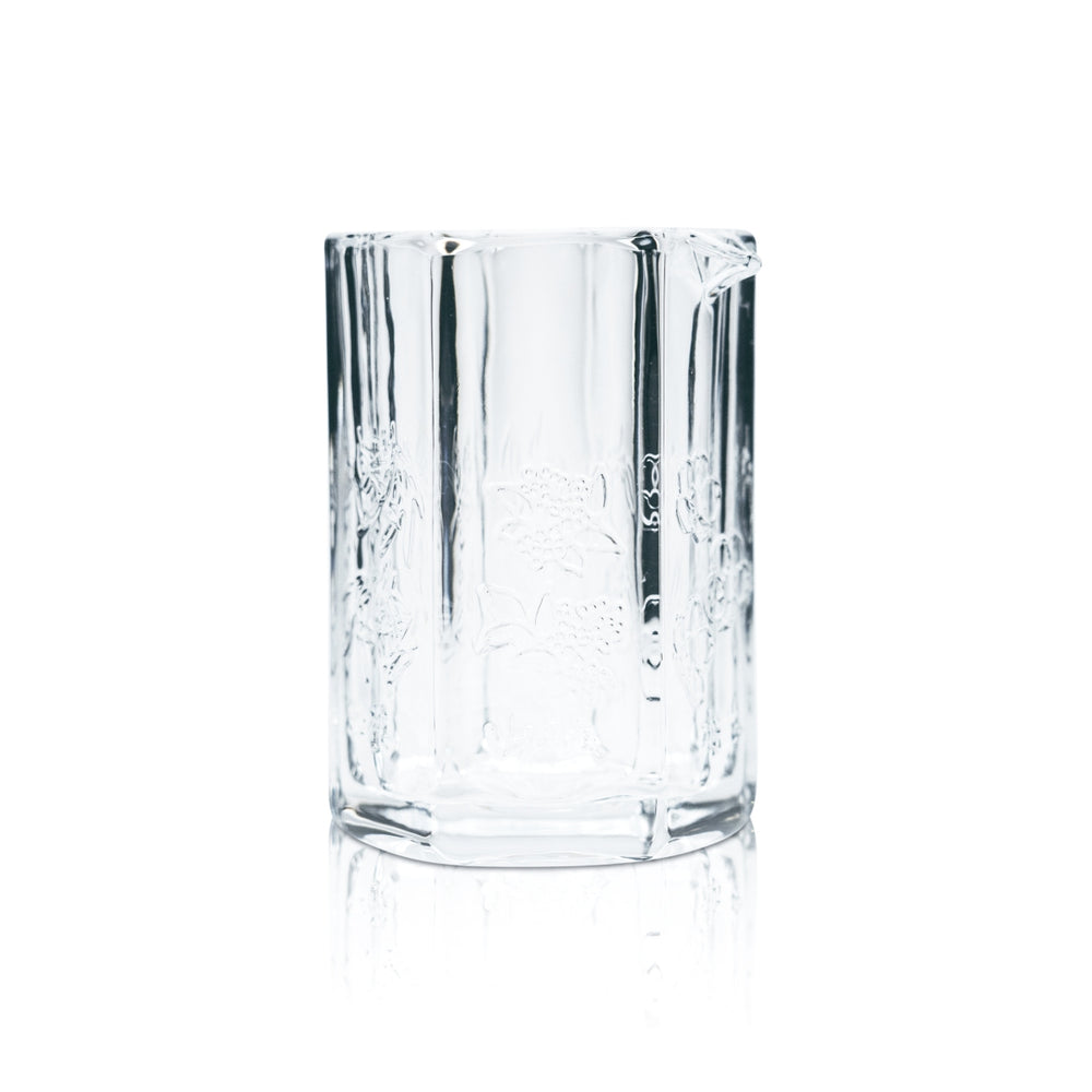 Bicchiere Roku Gin 0,5 l Bicchiere da miscelazione Caraffa Caraffa Bicchieri Contorno in rilievo Bar
