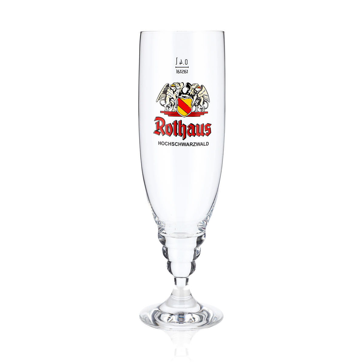 Bicchiere da birra Rothaus Bicchieri da birra Bicchieri 0,4 l Coppa  Rastal Feldberg