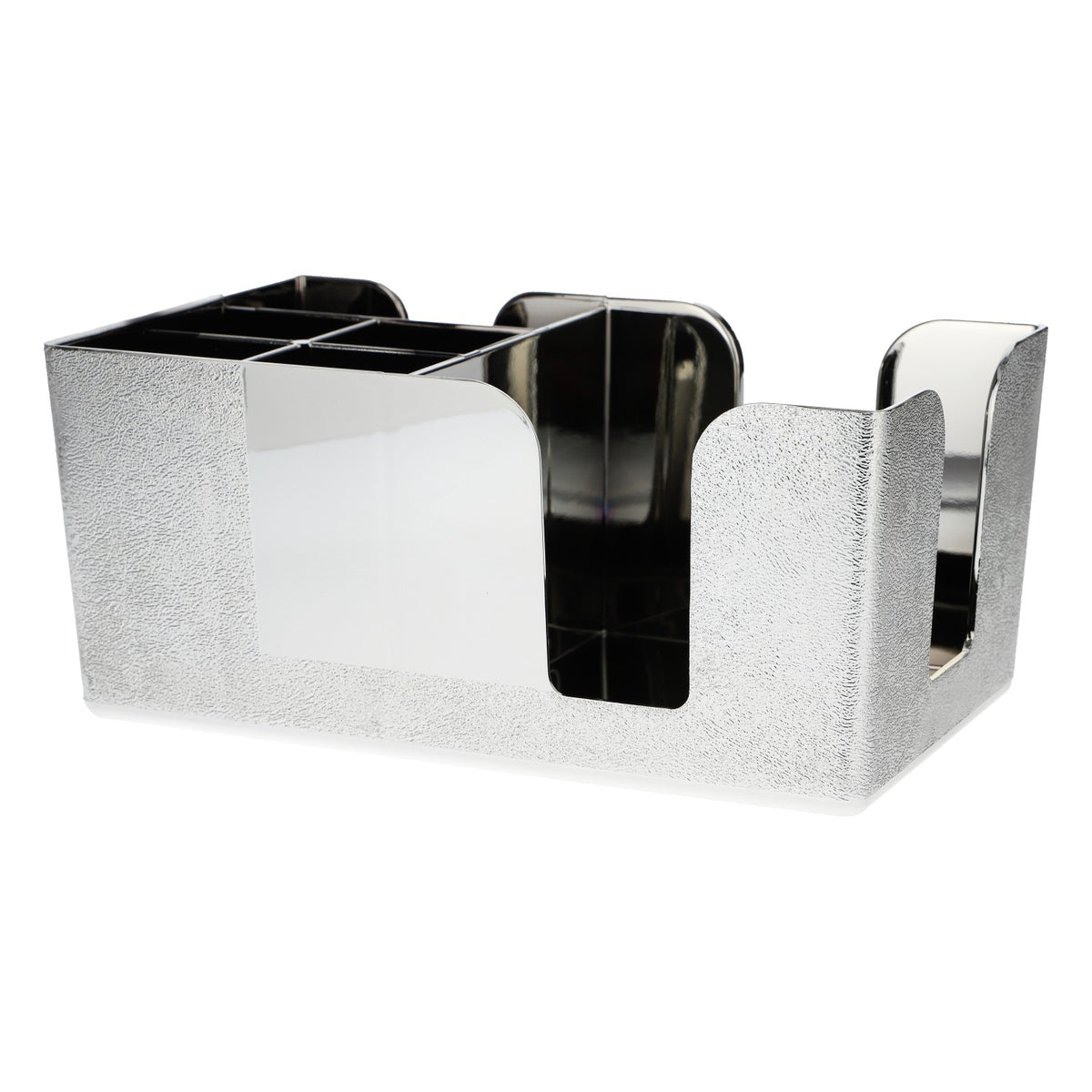 Russian Standard Vodka Barcaddy cromato - Portatovaglioli e portaposate argento – Vista 3