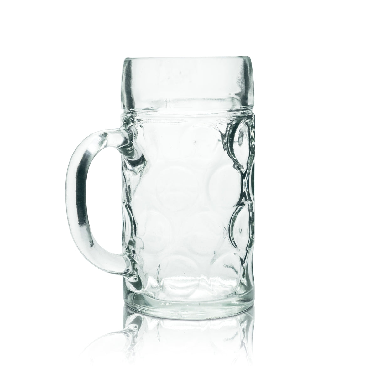 Sahm Bicchiere da birra da 1 litro con rilievo e profilo calibrato per uso gastronomico – Vista 2