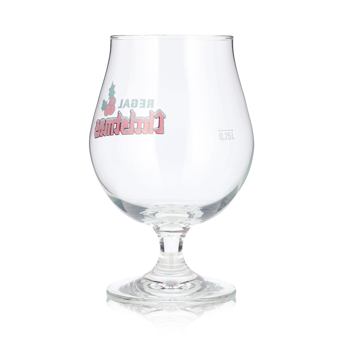 Bicchiere da birra stagionale da 0,25 l, a tulipano, bicchiere da birra natalizio, bicchiere a coppa – Vista 4