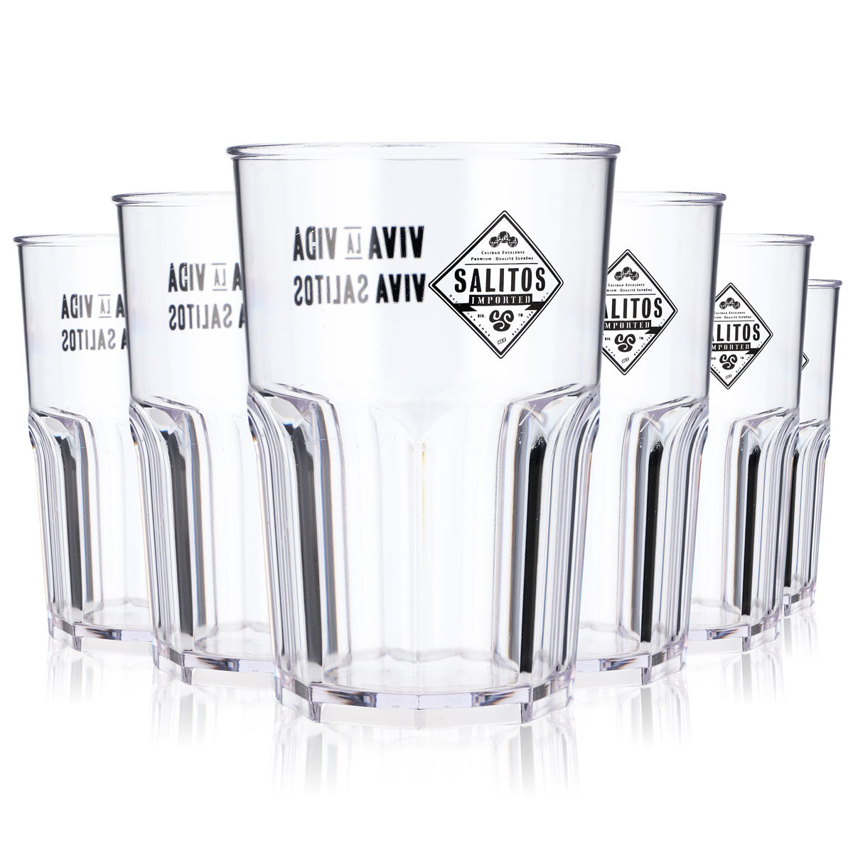 Salitos Party  Set I composto da 10 bicchieri da 0,4 l, sottobicchieri con banner e secchiello per il ghiaccio – Vista 4