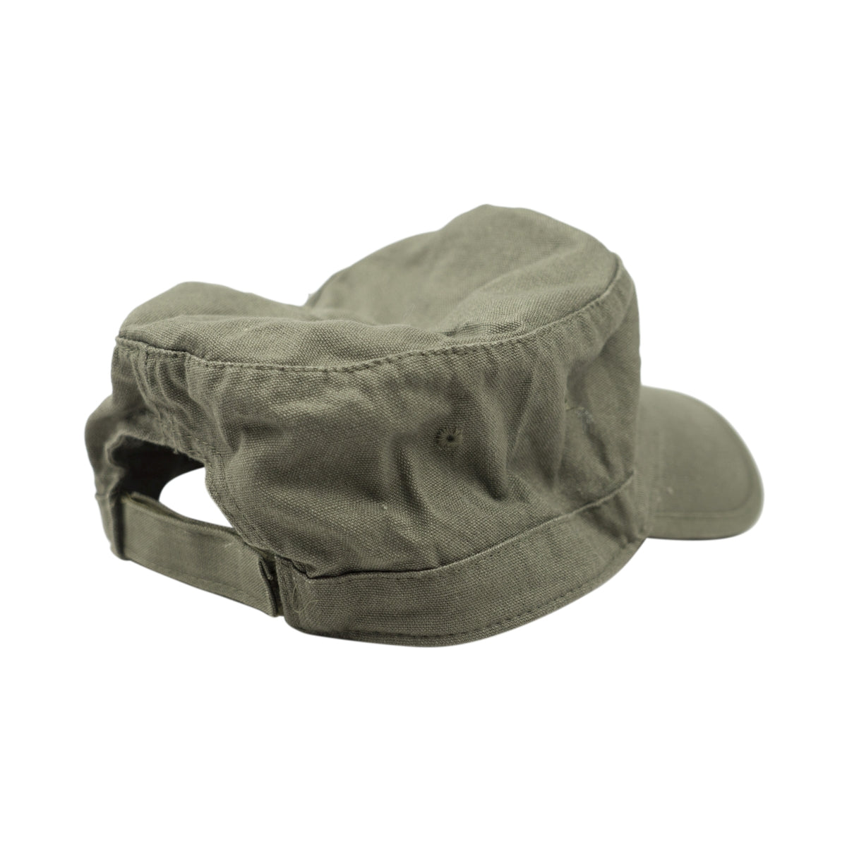 Cappellino da baseball Salitos con visiera e logo, stile militare, verde oliva – Vista 2