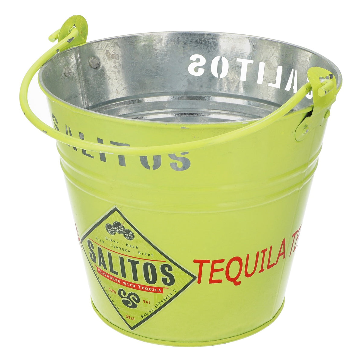 Salitos Secchiello per birra Secchiello refrigerante Icecube Verde Giallo 5 l "Maxi" – Vista 3