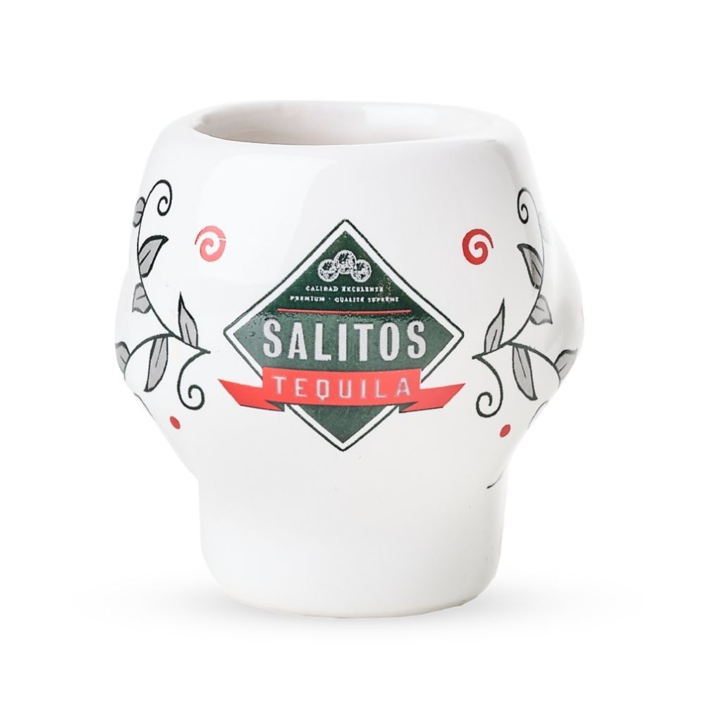 Salitos Bicchiere da birra Bicchiere con teschio Bicchieri Bicchierino Skull Shot Cup 0,03 l – Vista 3