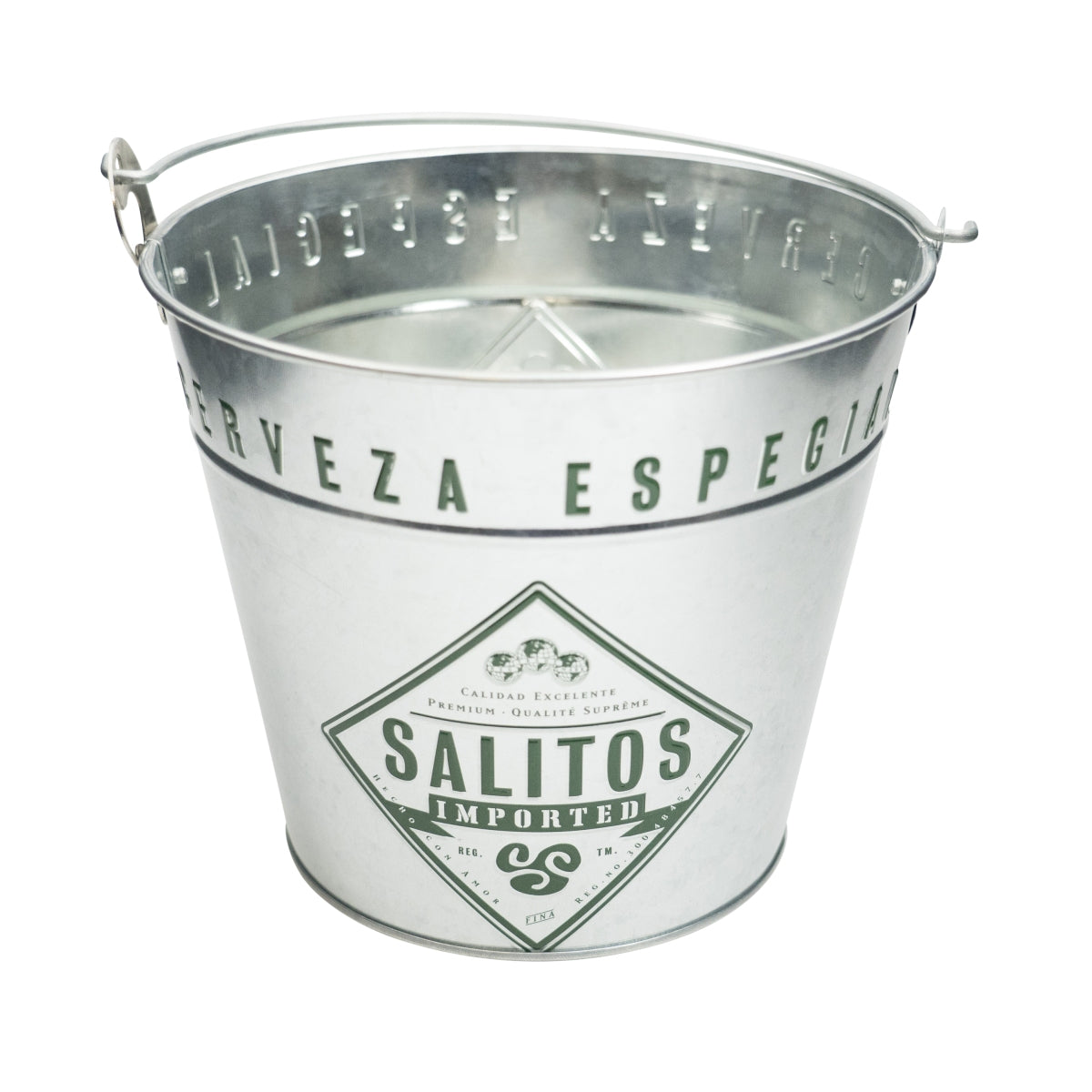Salitos Raffredda birra Secchiello in metallo Ice Bucket Cooler Bottiglie Bevande Raffredda ghiaccio