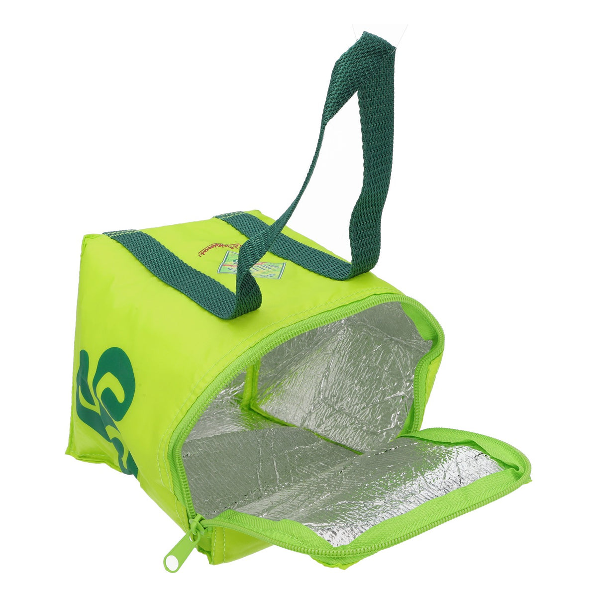 Borsa termica per birra Salitos Borsa termica per lattine Borsa termica da spiaggia Piccola Verde isolata – Vista 3