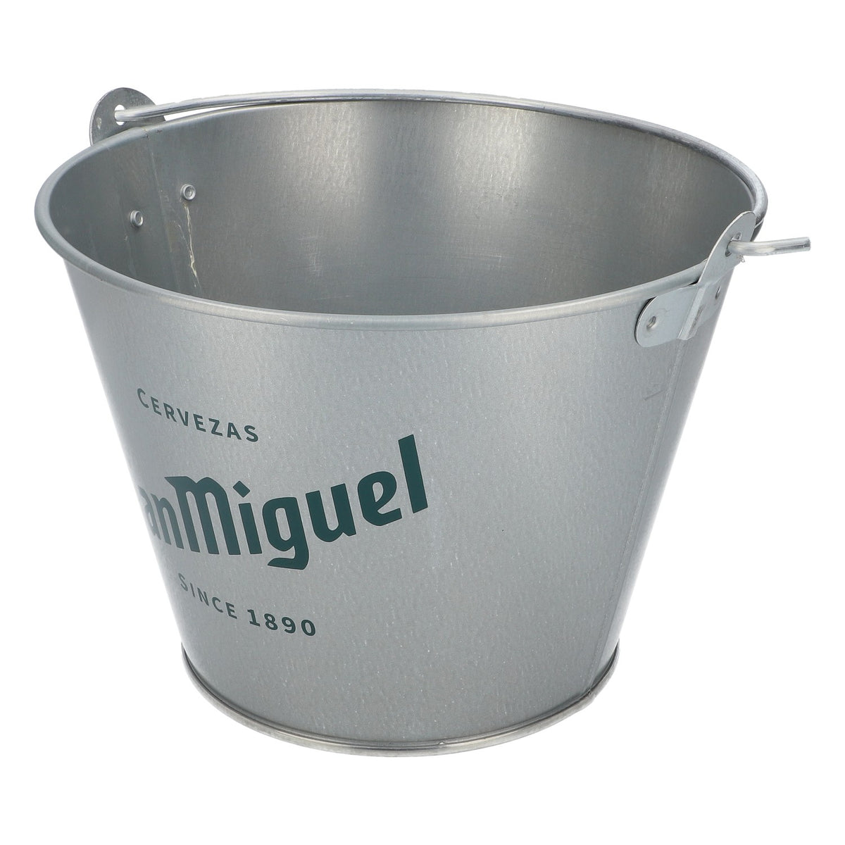 Secchiello per bottiglie di birra San Miguel Icecube5l con scritta verde – Vista 5