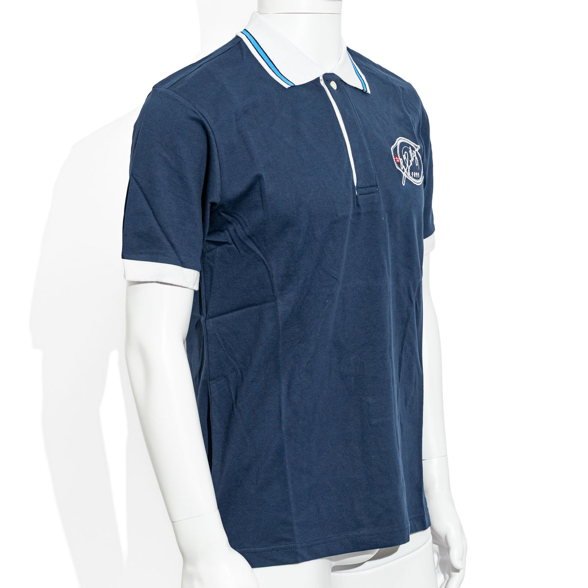 Acqua San Pellegrino Polo taglia M blu – Vista 2