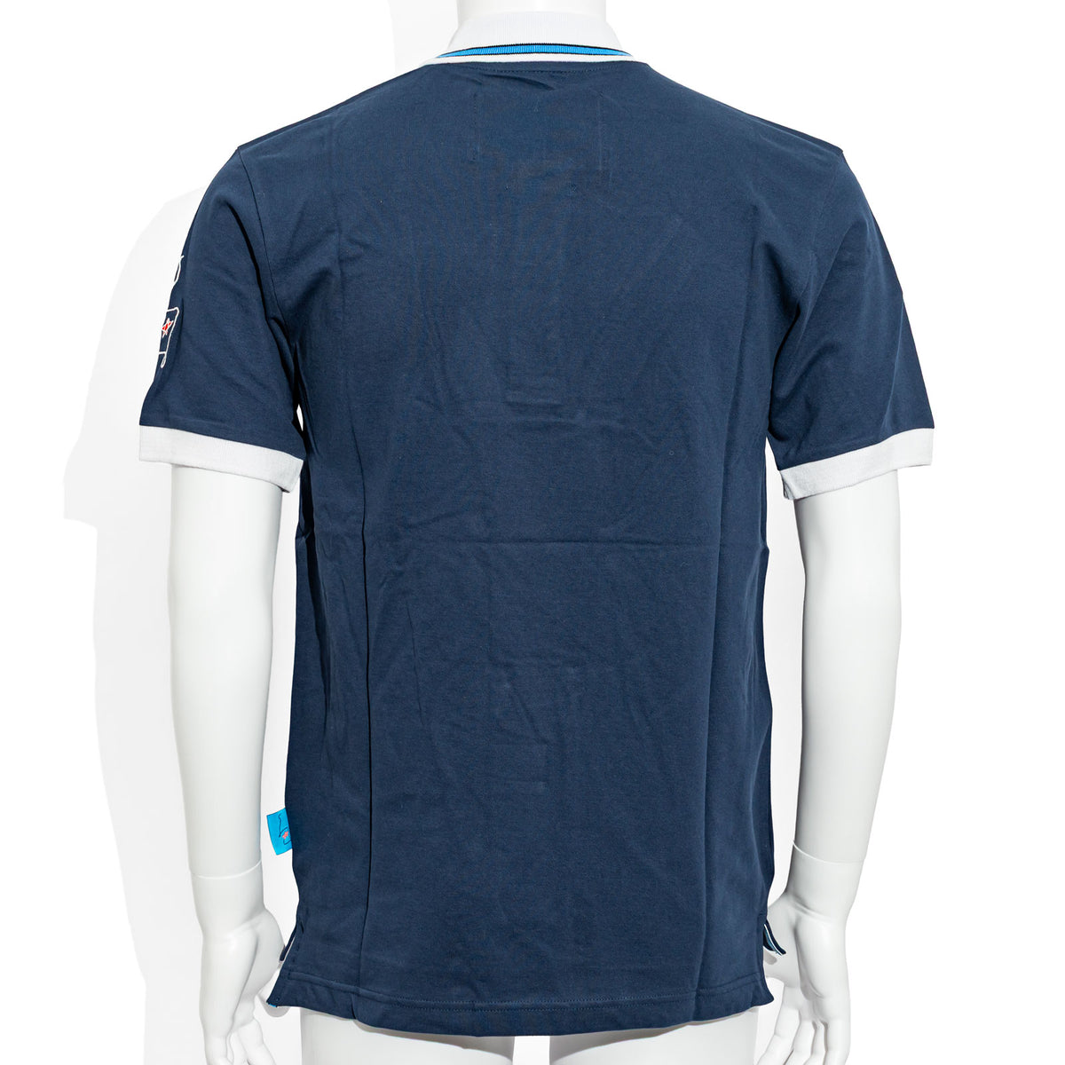 Acqua San Pellegrino Polo taglia M blu – Vista 3