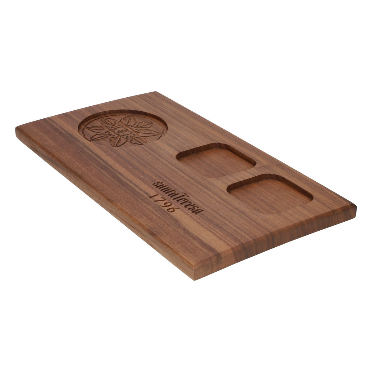 Santa Teresa 1796 Glorifier Vassoio in legno con supporto Accessori da bar – Vista 2