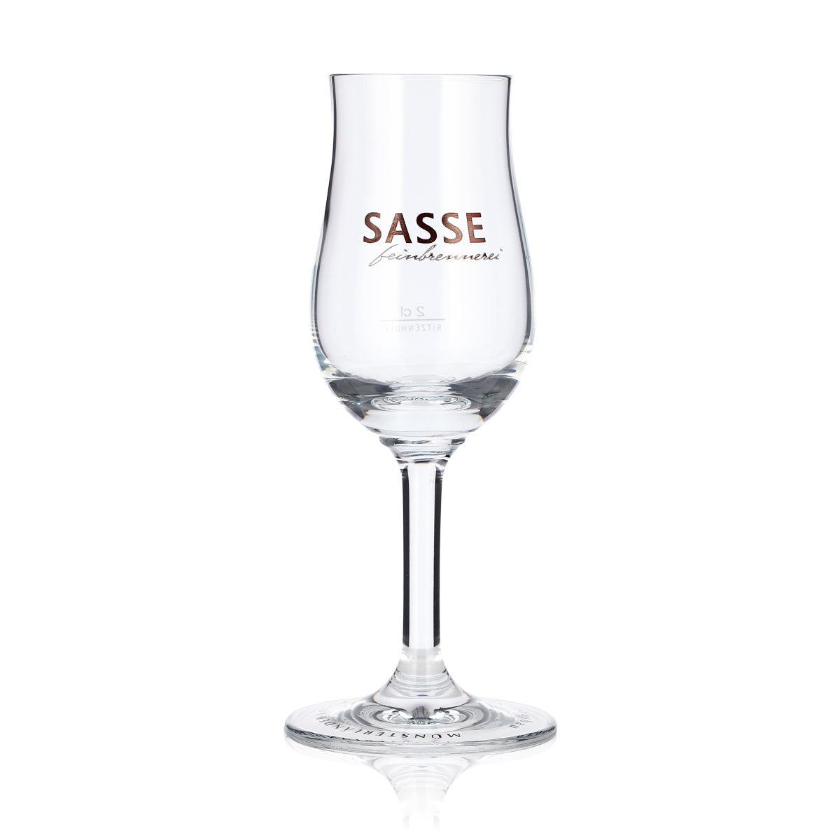 Bicchiere Sasse Korn da 0,1 l, bicchiere da degustazione Lagerkorn, bicchiere da degustazione Ritzenhoff, bicchiere da whisky