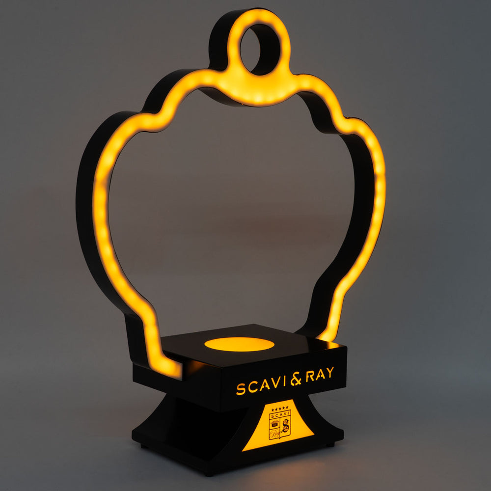 Scavi Ray Glorifier Espositore luminoso a LED per bottiglie Espositore pubblicitario MBG