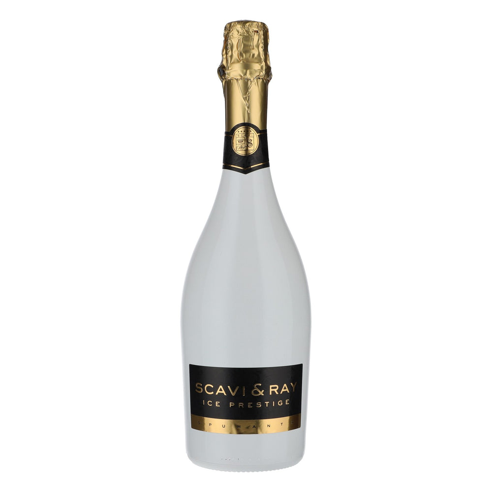 Scavi & Ray LEERE Prosecco Bottiglia decorativa Bottiglia da esposizione bianca 0,75 l
