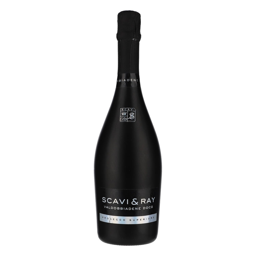 Scavi & Ray LEERE Prosecco Bottiglia decorativa Bottiglia da esposizione 0,75 l Nero opaco