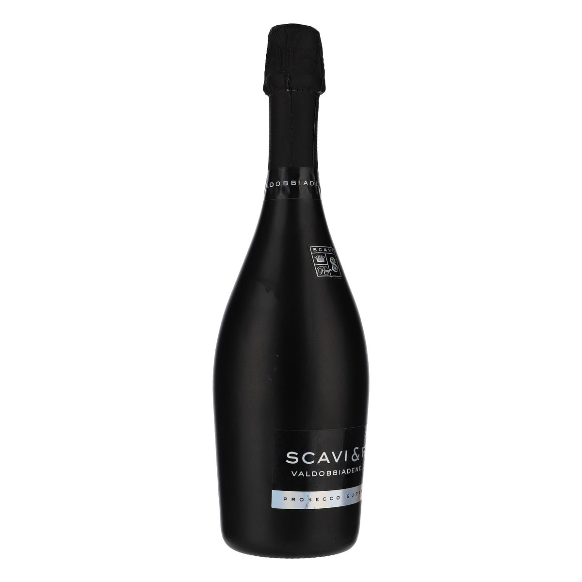 Scavi & Ray LEERE Prosecco Bottiglia decorativa Bottiglia da esposizione 0,75 l Nero opaco – Vista 2