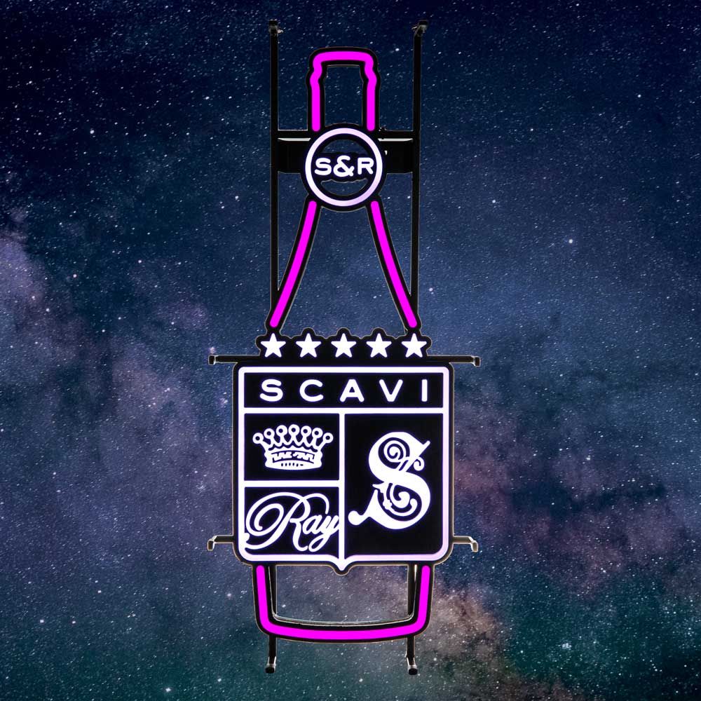 Scavi & Ray Insegna luminosa LED Neon Sign Bottle Indoor Dimmerabile Display