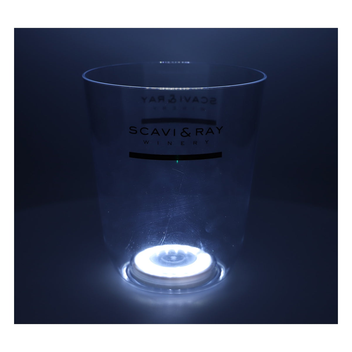 Scavi & Ray Raffredda bottiglie Raffredda bottiglie Contenitore per cubetti di ghiaccio Trasparente LED incl. alimentatore – Vista 2