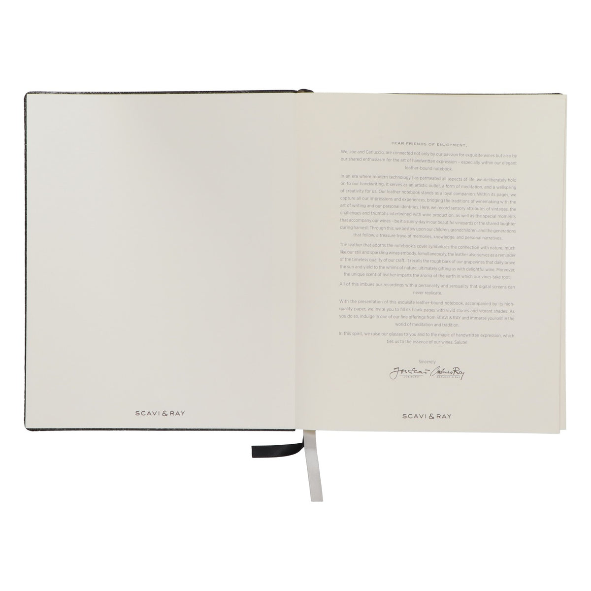 Scavi & Ray Timbri per sposi Libro degli ospiti Libro degli sposi Libro degli ospiti personalizzato Nero – Vista 6