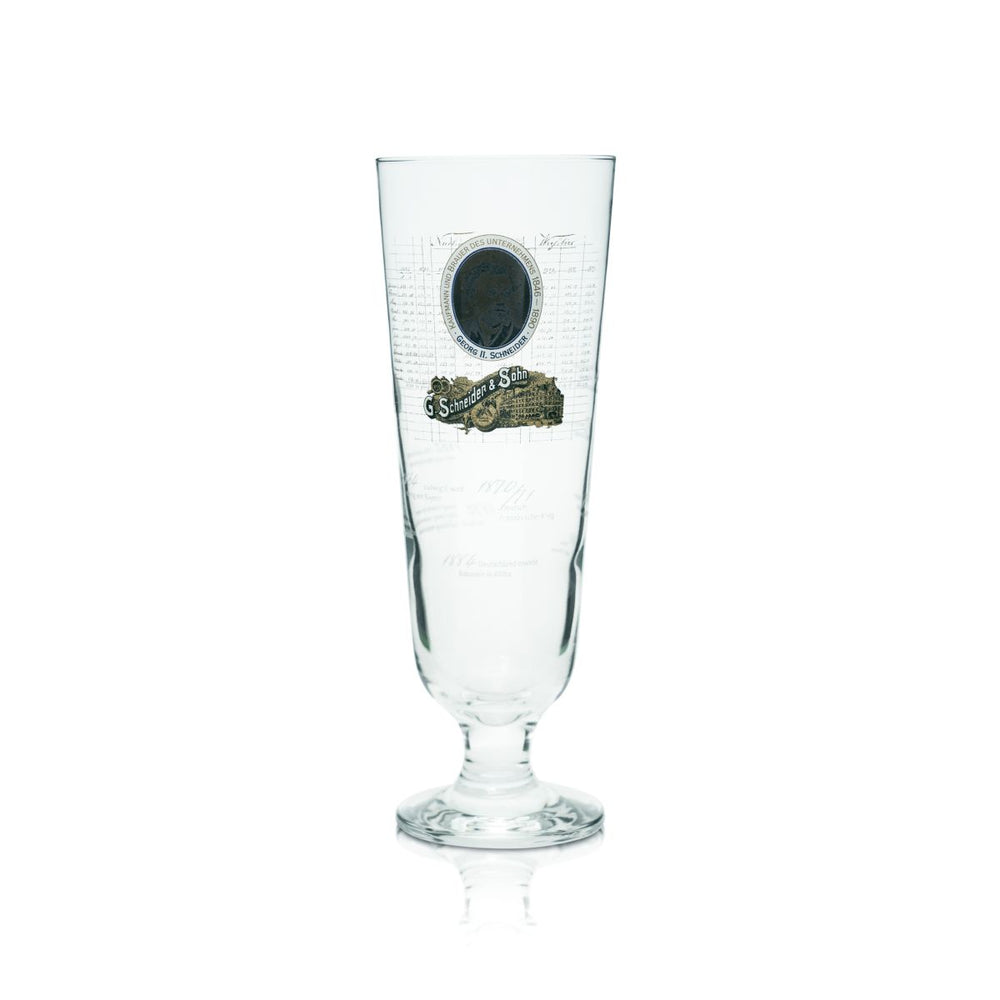 Bicchiere da birra Schneider Weisse 0,5 l, edizione speciale Georg II, birrificio Gläser