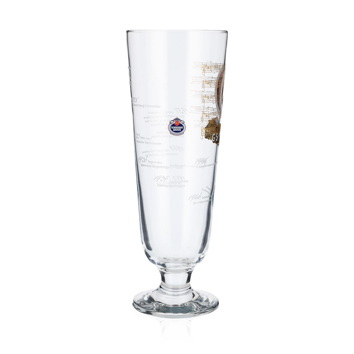Bicchieri da birra Schneider Weisse 0,5 l, edizione speciale Georg V Sahm – Vista 4