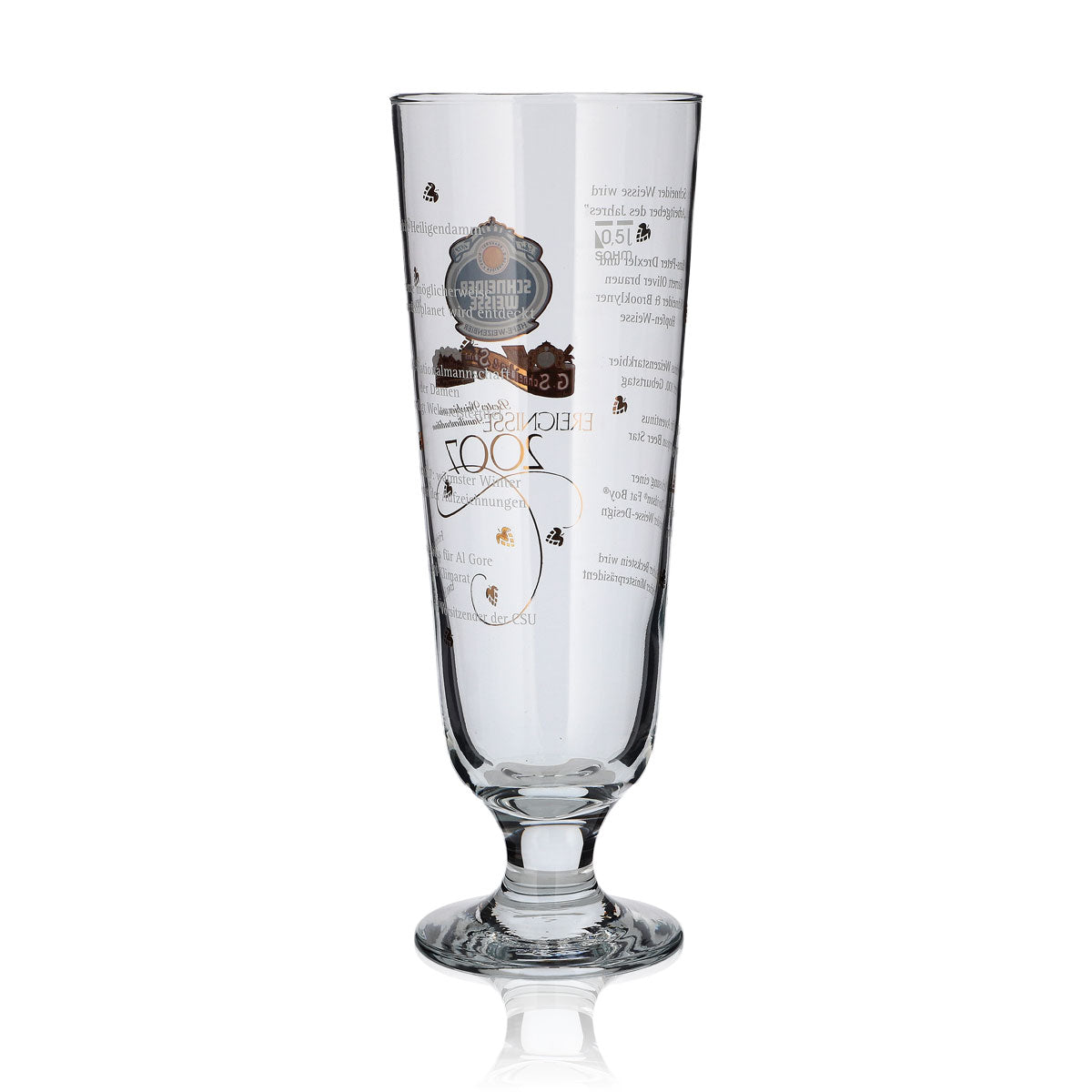 Schneider Weisse Bicchiere 0,5 l Coppa antica Eventi 2007 Edizione Bicchieri da collezione – Vista 3