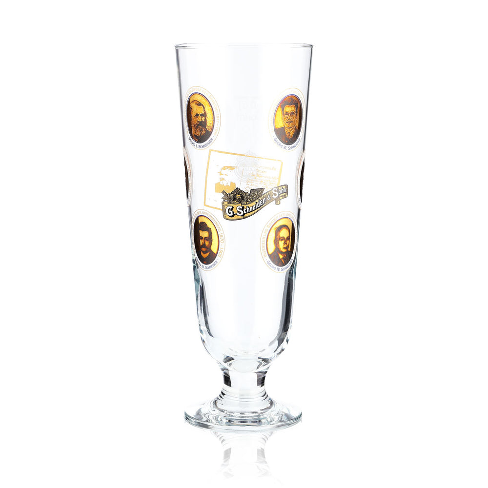 Schneider Weisse Bicchiere 0,5 l Coppa antica Georg I-VI Bicchieri da collezione Edizione speciale