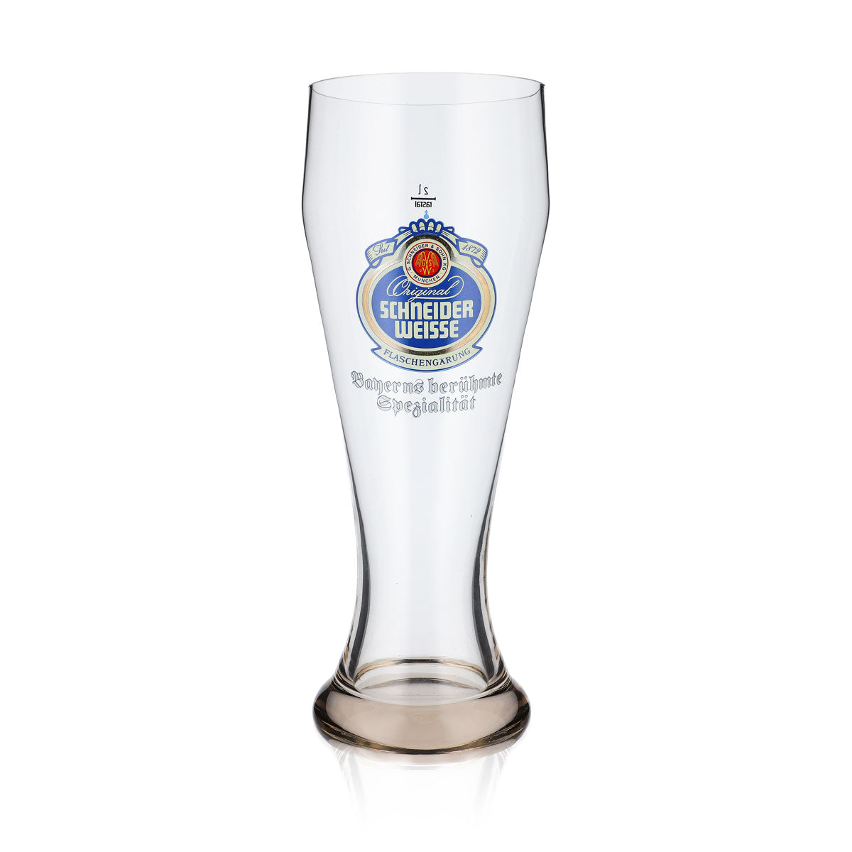 Bicchiere da birra Schneider Weisse XXL da 2 litri Bicchiere da birra gigante Bicchiere da birra bianca